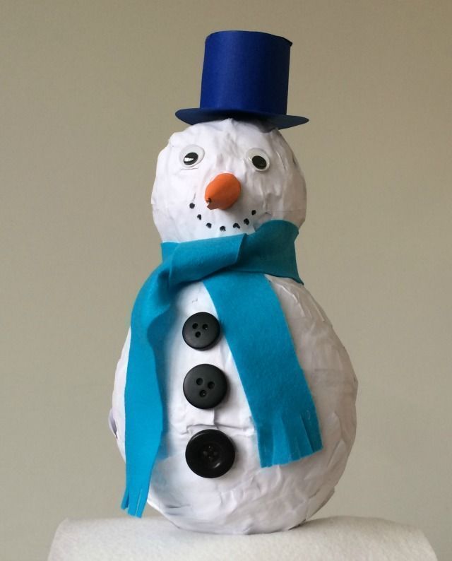 paper snowman