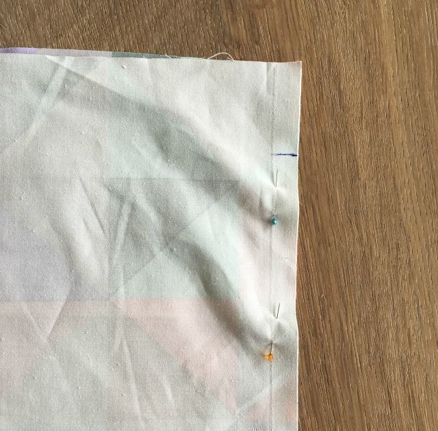 DIY; Simple fabric pocket sewing